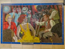 Hitchcock Mosaics: Hitchcock at work